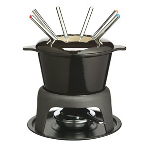 Комплект фондю от 8 части, изработен от емайлиран чугун - от Kitchen Craft
