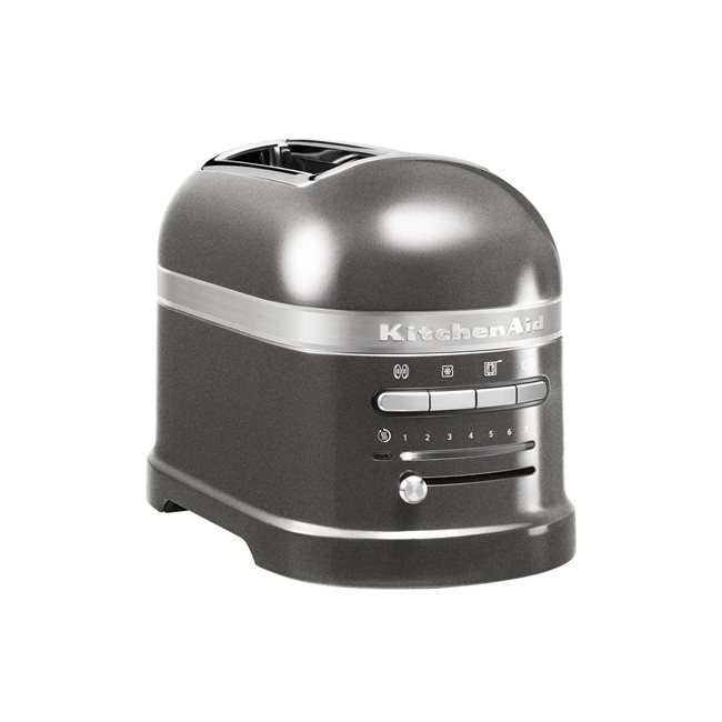 Тостер KitchenAid Artisan, 1250W, 2 отделения, Сребърен металик