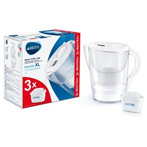 "Стартов пакет", състоящ се от BRITA Marella XL, 3,5 L + 3 Maxtra+ филтъра