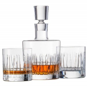 Комплект декантер и 2 чаши за уиски, кристално стъкло, 'Basic Bar Motion' - Schott Zwiesel