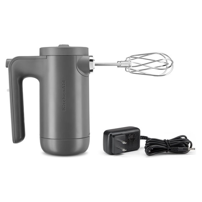 Ръчен миксер без кабел , 7 скорости, Charcoal Grey - KitchenAid