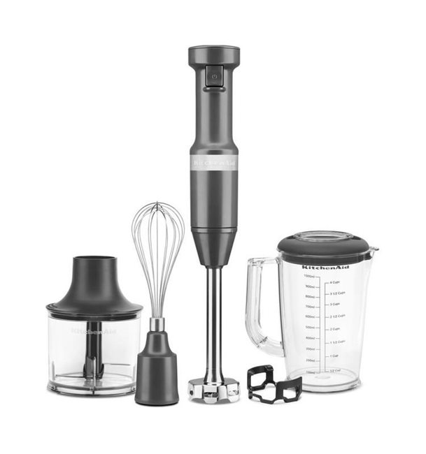 Ръчен пасатор, Charcoal Grey - KitchenAid