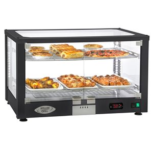 Отопляема витрина, 78 x 49 см, 2 стелажа, WD 780 SN - марка Roller Grill