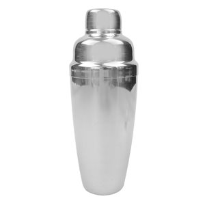 Shaker за приготвяне на коктейли, от неръждаема стомана, височина 21 см