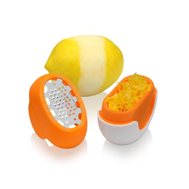 Ренде за цитрусови плодове "Flexi Zesti", оранжев цвят - Microplane
