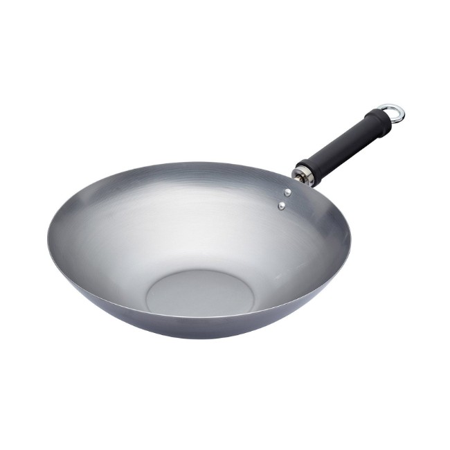 Тиган уок, въглеродна стомана, 30 см – Kitchen Craft