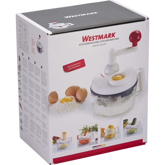 Мини ръчен кухненски робот, червена дръжка - Westmark