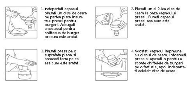 Бургери за преса 11 см - Kitchen Craft