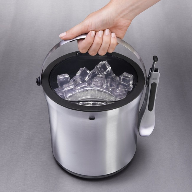Комплект кофичка и щипки за лед - OXO