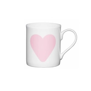 Чаша "Голямо розово сърце", порцелан 250 мл - от Kitchen Craft