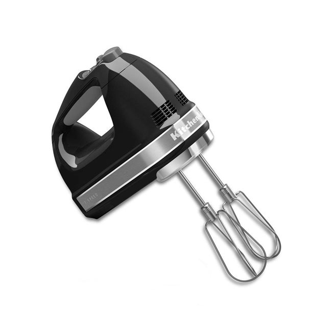 Кухненски миксер със 7 скорости, 85W, цвят "Onyx Black" - KitchenAid