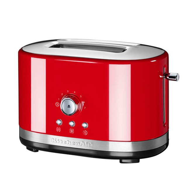 Тостер KitchenAid, 1200W, 2 отделения, Червен