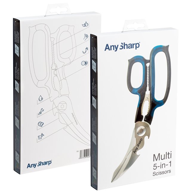 Многофункционална ножица, 23 см, стомана - AnySharp