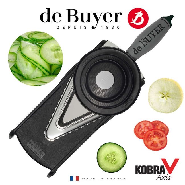 Мандолина "Kobra" за зеленчуци и плодове - марка "de Buyer".