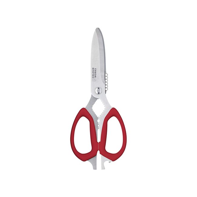 Многофункционална ножица 10 в 1, червена - от Kitchen Craft