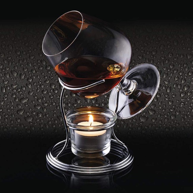 Поставка с чаша за коняк, 350 мл, изработена от стъкло - от Kitchen Craft