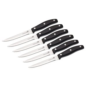 Комплект ножове за пържоли, 6 части, неръждаема стомана - от Kitchen Craft