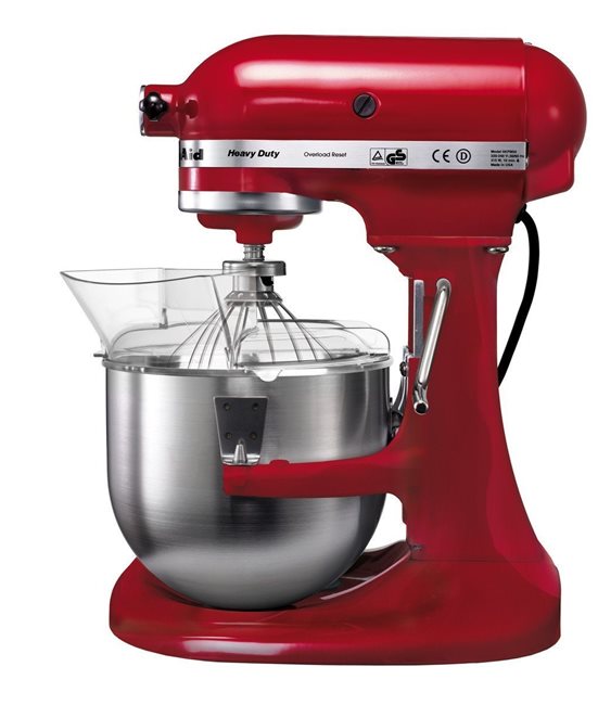 Кухненски миксер 4.8 л, Professional Heavy Duty, Empire Red - KitchenAid 