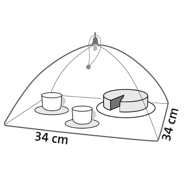 Защитен капак за храна, 34 х 34 см, найлон - Westmark