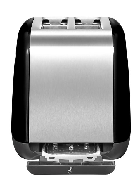 Тостер с 2 слота и 5 степени на препичане, 1100W, Onyx Black - KitchenAid