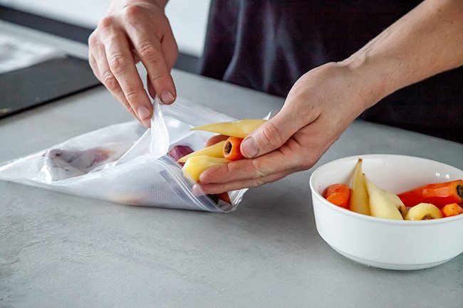 Торбички за храна, за вакуумно опаковане, 24 х 24 см, Master Class - изработени от Kitchen Craft