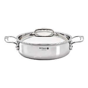 Тиган за соте "Affinity" с 2 дръжки, 28 см / 4,6 л, неръждаема стомана - марка "de Buyer"
