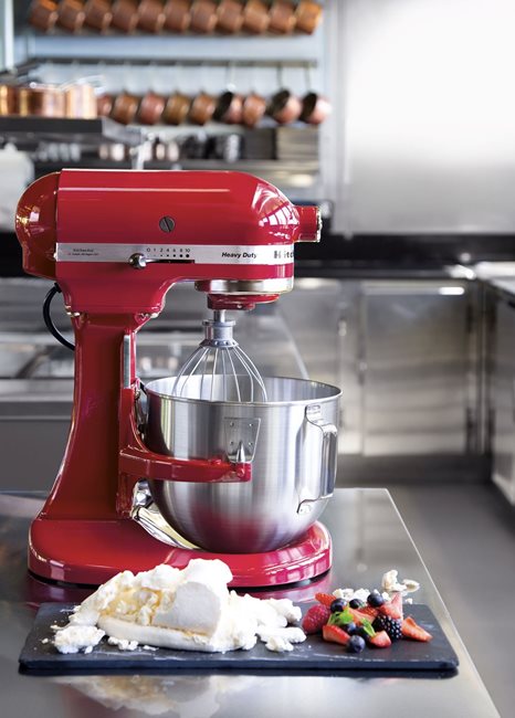 Кухненски миксер 4.8 л, Professional Heavy Duty, Empire Red - KitchenAid 