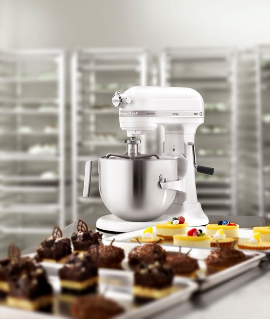 Планетарен миксер  6.9 л,  Professional Heavy Duty, White - KitchenAid