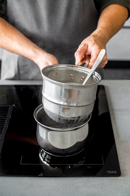 Комплект воден мармит, неръждаема стомана, 16 см - от Kitchen Craft