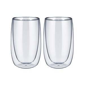 Комплект 2 чаши за пиене с двойна стена за лате макиато, 400 мл - Westmark