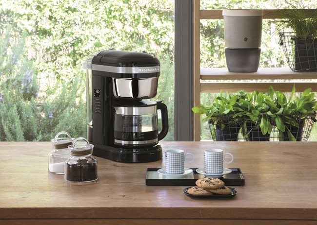 Програмируема кафеварка 1,7 л , 1100 W, Onyx Black - KitchenAid