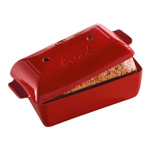 Ястие за печене на хляб 28 x 15 x 12 см/1,8 L, <<Burgundy>> - Емил Хенри