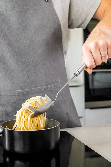 Лъжица за паста, 32 см, неръждаема стомана - от Kitchen Craft