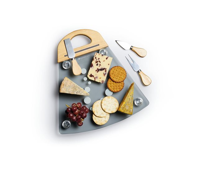 Комплект от 4 части за сервиране на асортименти от сирене - от Kitchen Craft