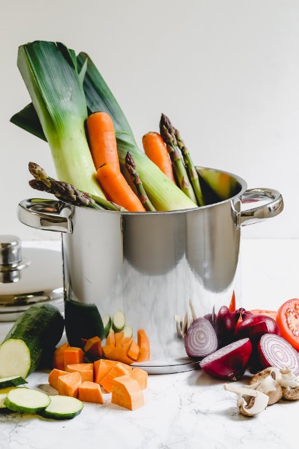 Тенджера за готвене от неръждаема стомана, 20 см / 5,5 л - от марката Kitchen Craft