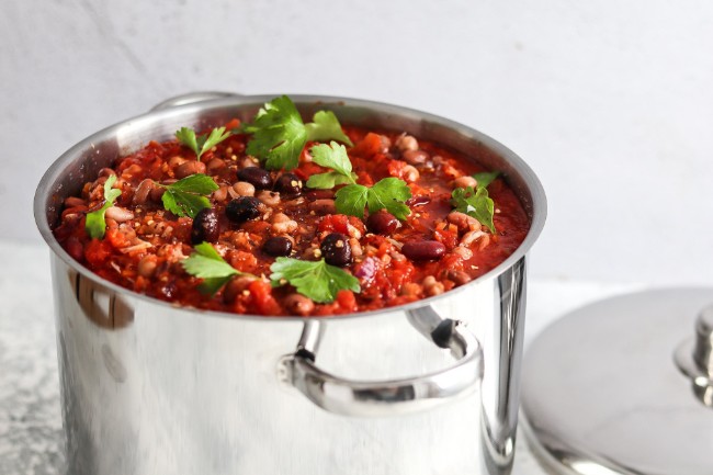 Тенджера за готвене от неръждаема стомана, 24 см / 8,5 л - от марката Kitchen Craft