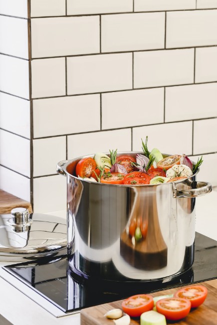 Тенджера за готвене от неръждаема стомана, 28 см/14 л - от Kitchen Craft