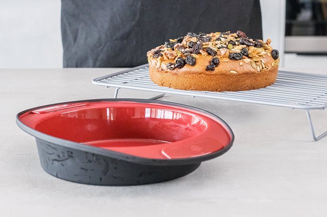 Тава за печене, кръгла, 20 см, силиконова - от Kitchen Craft