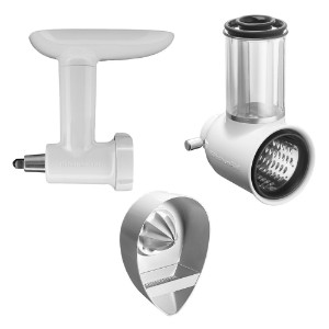 Комплект приставка за мелене на месо, кълцане/рязане и цитрус преса - KitchenAid