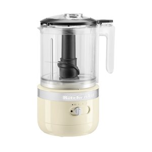 Акумулаторен чопър за храна, 1,18 л, цвят "Almond Cream" - KitchenAid