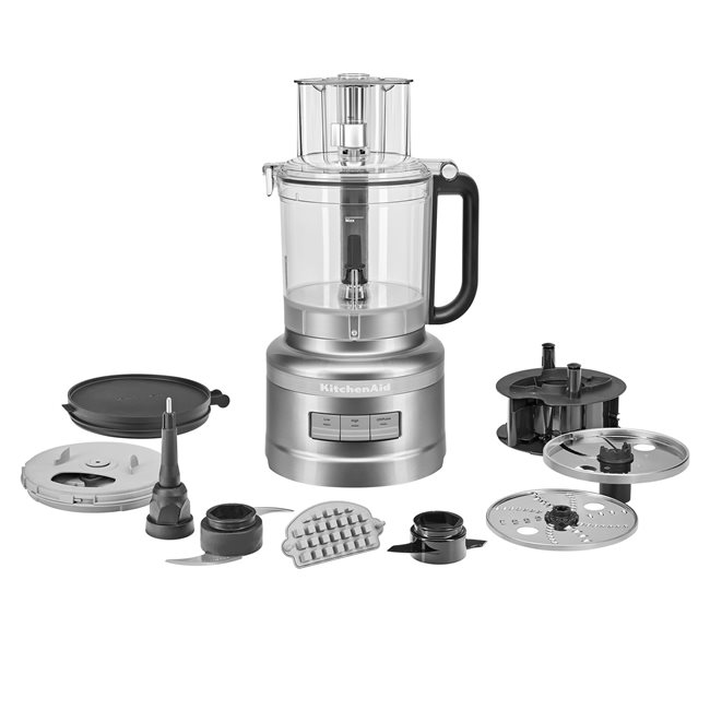 Кухненски робот, 3.1 L, 400 W, цвят "Contour Silver" - KitchenAid