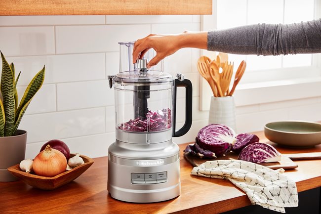 Кухненски робот, 3.1 L, 400 W, цвят "Contour Silver" - KitchenAid