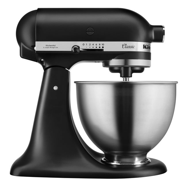 Миксер Classic®, 4.3L, цвят “Matte Black” - KitchenAid