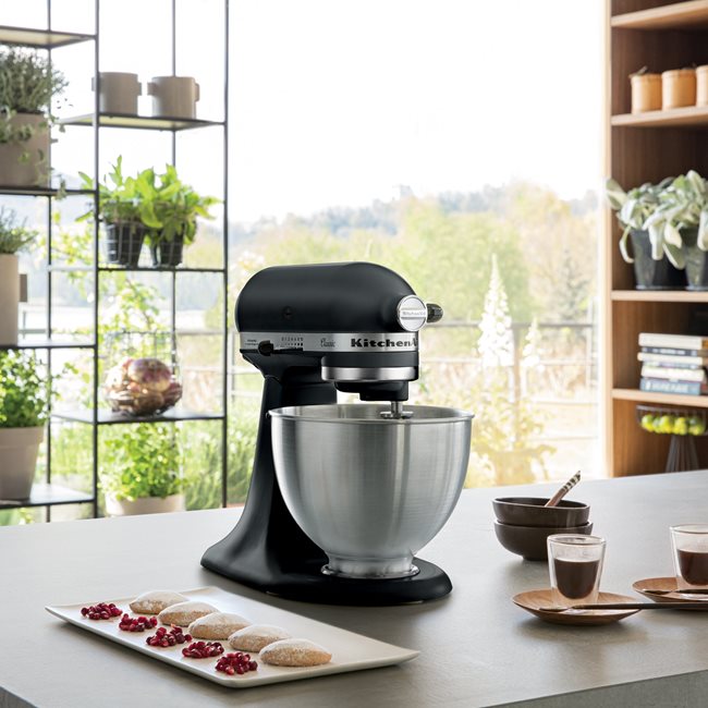 Миксер Classic®, 4.3L, цвят “Matte Black” - KitchenAid