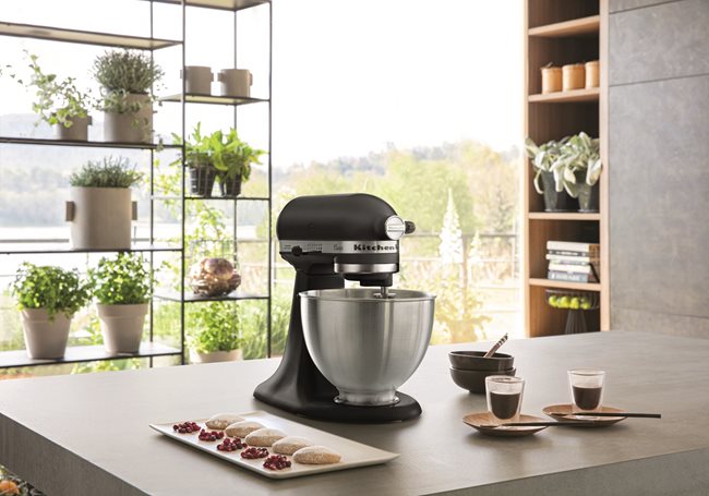 Миксер Classic®, 4.3L, цвят “Matte Black” - KitchenAid