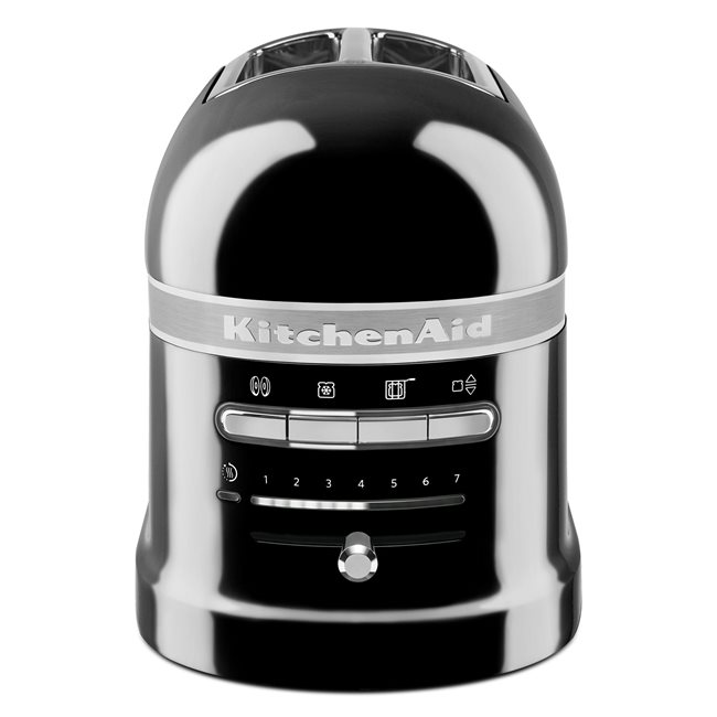 Тостер KitchenAid Artisan, 1250W, 2 отделения, Черен