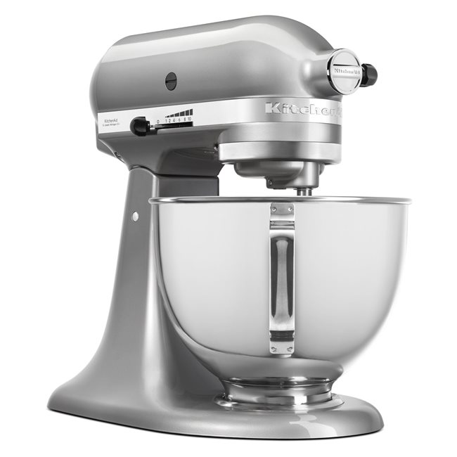 Планетарен миксер Artisan, 4.3 л, Модел 95, Metallic Chrome - KitchenAid