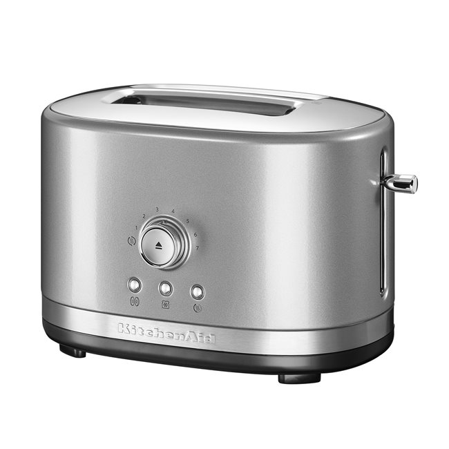 Тостер с 2 слота, ръчно управление, 1200W, Contour Silver - Марка KitchenAid