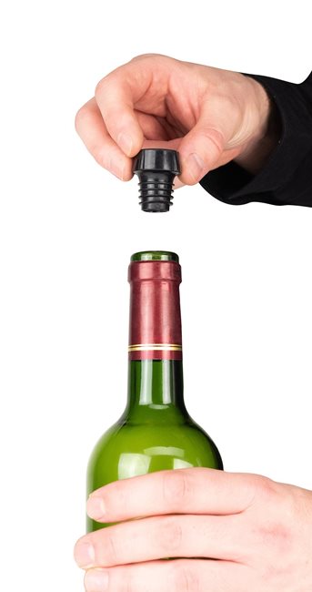 Вакуумна помпа "Epivac" за бутилки за вино, 15 см - Peugeot