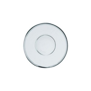 "Indro" чинийка за чаша за капучино, 15 см, стъкло - Borgonovo
